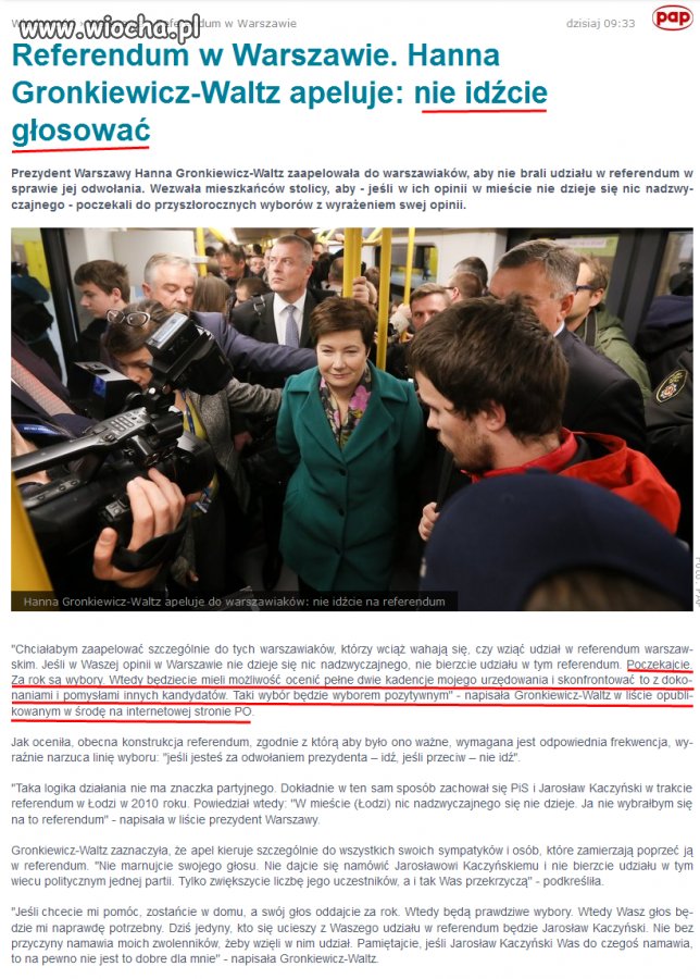 Nie idźcie na wybory 