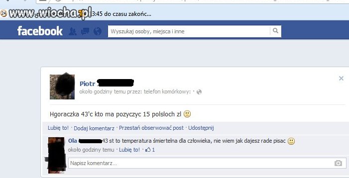 Nie dość, że biedak