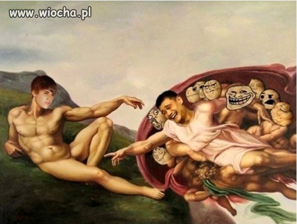 Justin Bieber  i goła dupa
