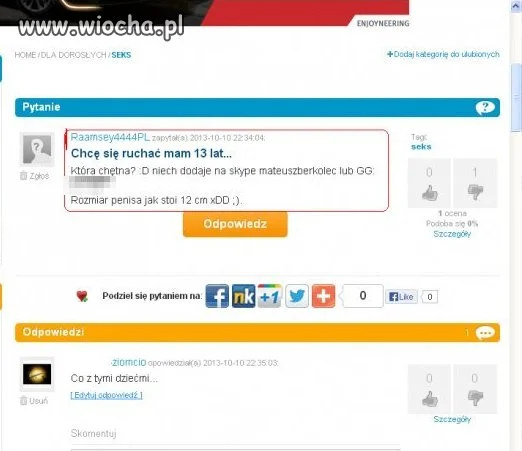 Co z tą młodzieżą?!