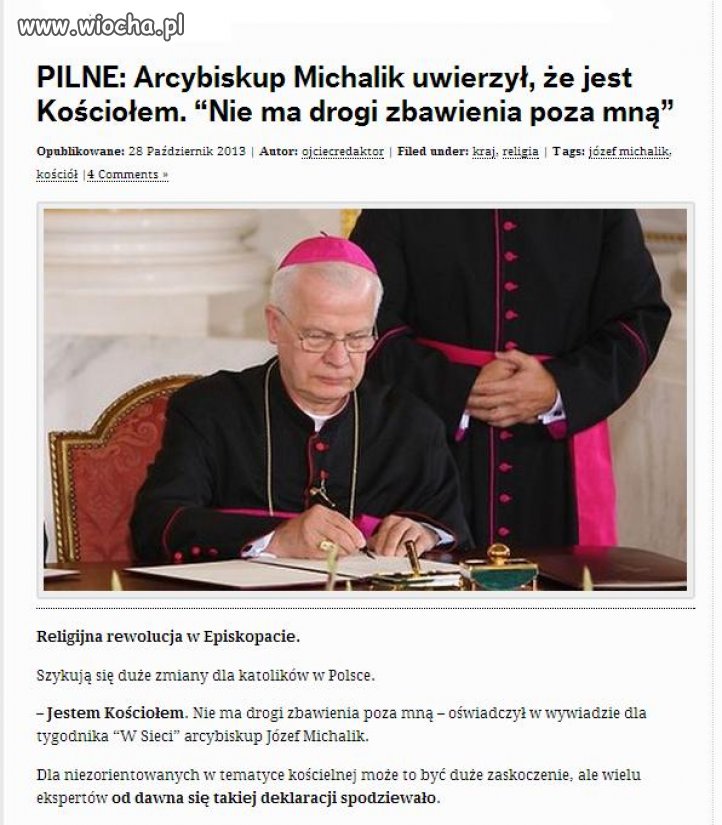 To już wiecie do kogo się modlić...