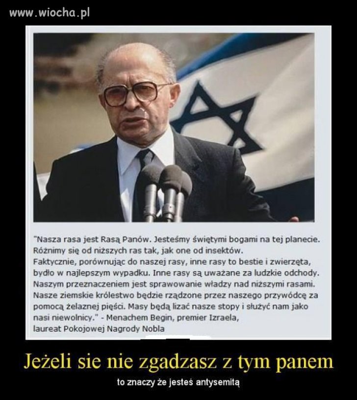 Jesteście antysemitami? 