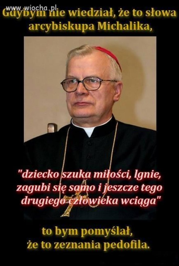 Facet ma parcie na szkło 