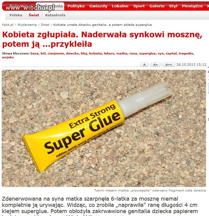 Świat oszalał.