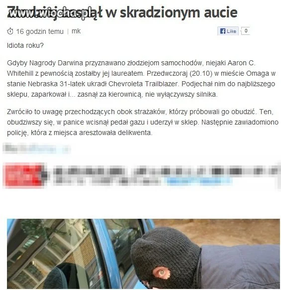 Sam się załatwił