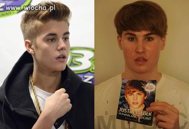 Chciał wyglądać jak Justin Bieber. Efekt?