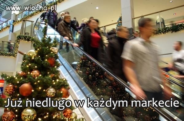 Święta w supermarketach