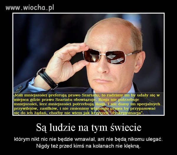 Wiele można zarzucać Rosji, ale potrafi dbać o swoje