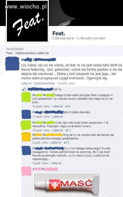 Feat jest i nagrywa świetne numery