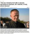 Chyba jedyny ksiądz za którego kościół nie musi...