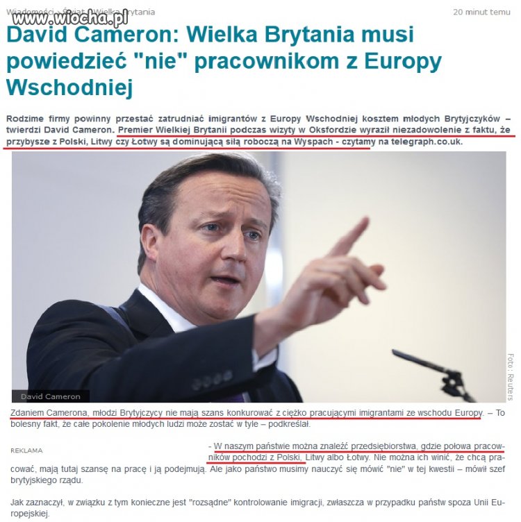 W UK gardzą ciężko pracującymi Polakami.