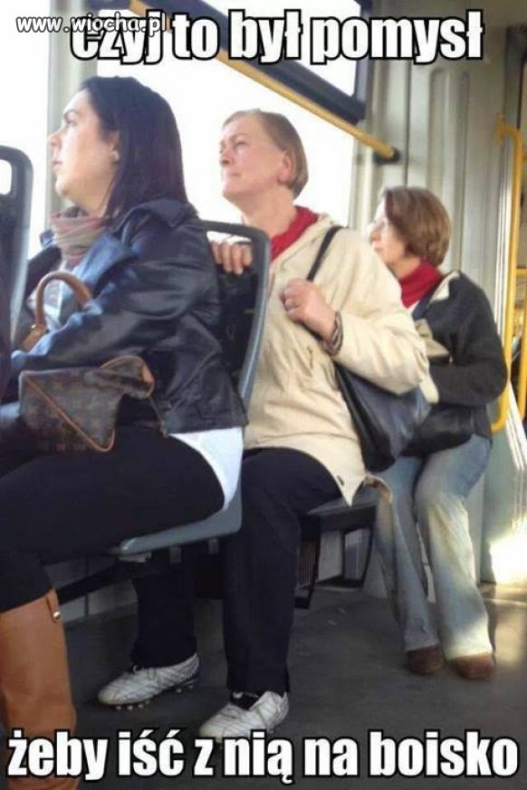 Tymczasem w podmiejskim autobusie