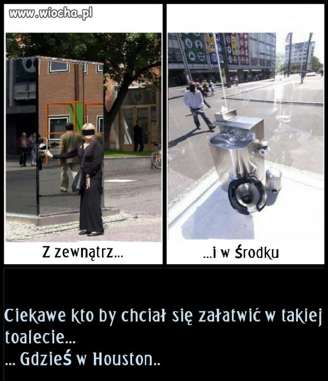 Toaleta dla odważnych... 