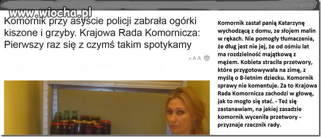 Domowe przetwory zawsze w cenie...   