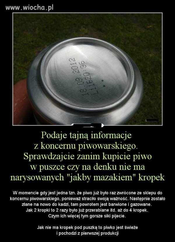 Ludzie sprawdzajcie puszki