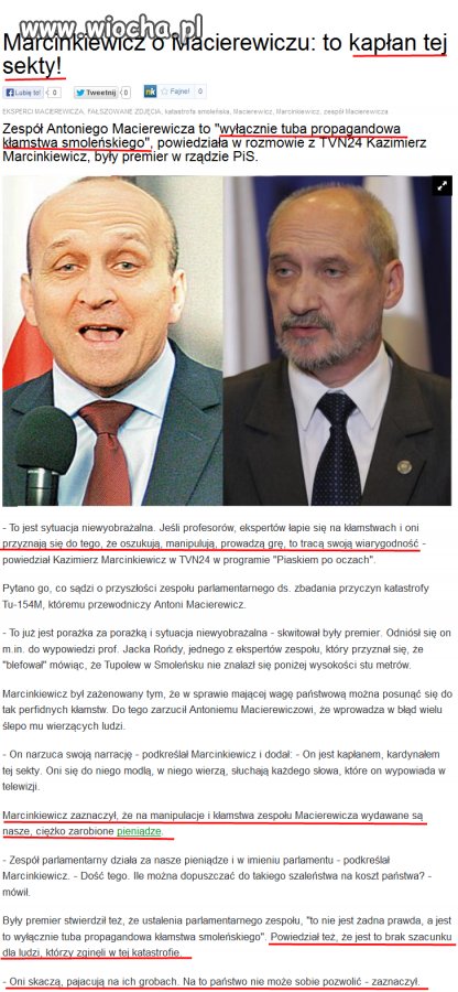 Tuba propagandowa kłamstwa smoleńskiego