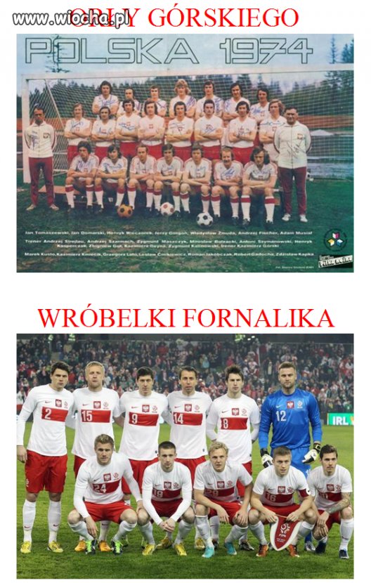 Orły Górskiego i wróbelki Fornalika