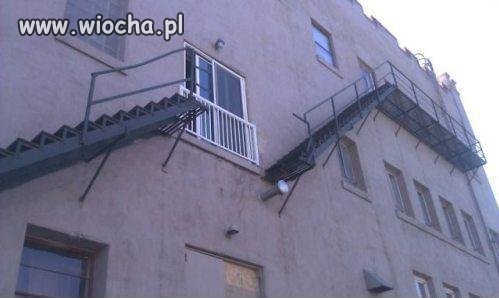 Schody przeciwpożarowe