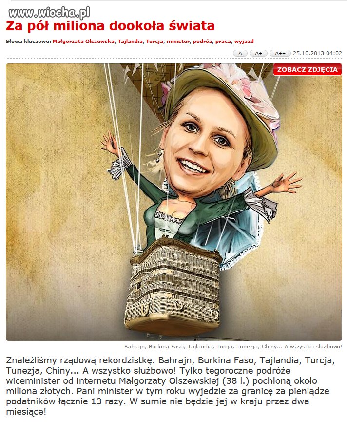 Rządowa rekordzistka