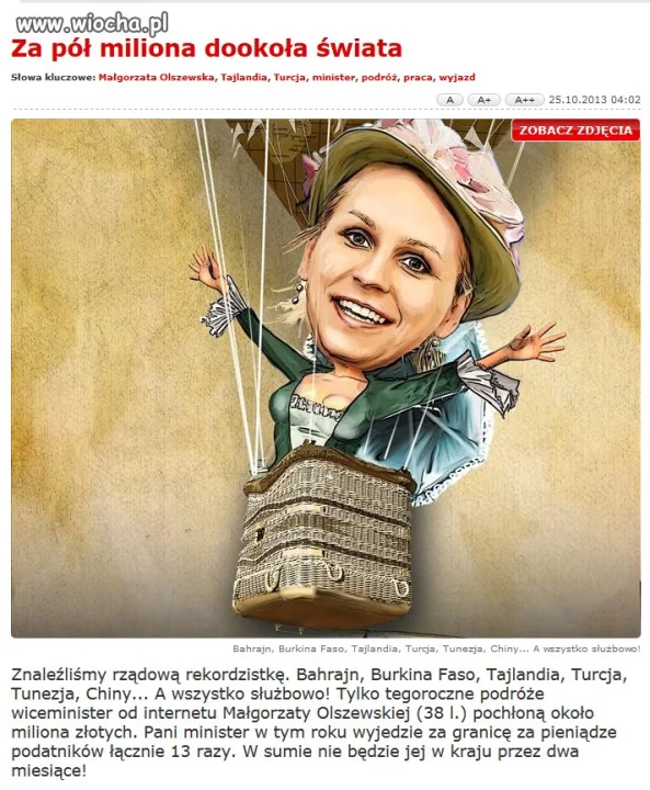 Rządowa rekordzistka
