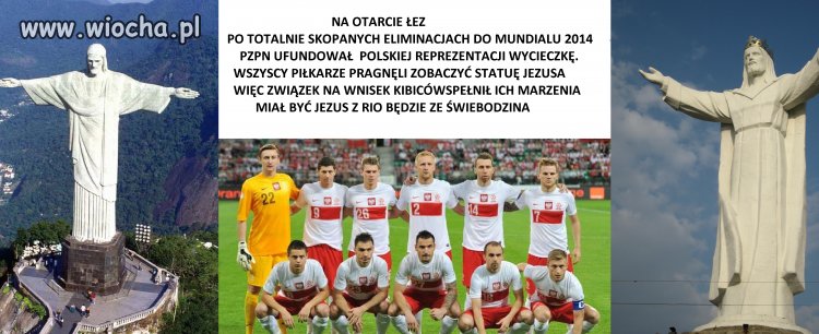 Miał być Jezus z RIO...będzie ze Świebodzina