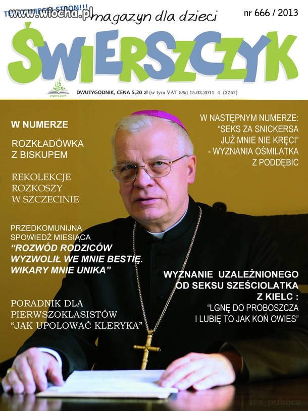 Gazetka dla ministranta.