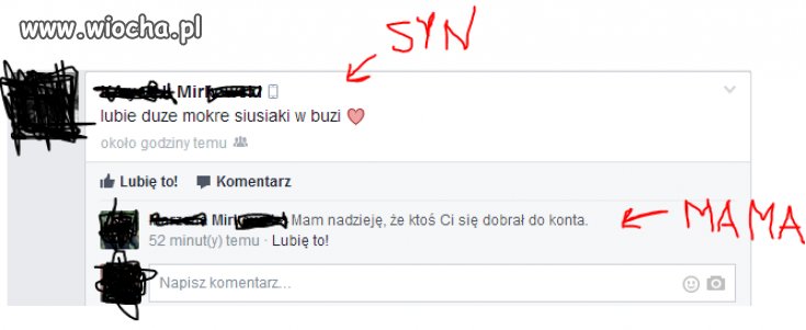 Synek i Mama...