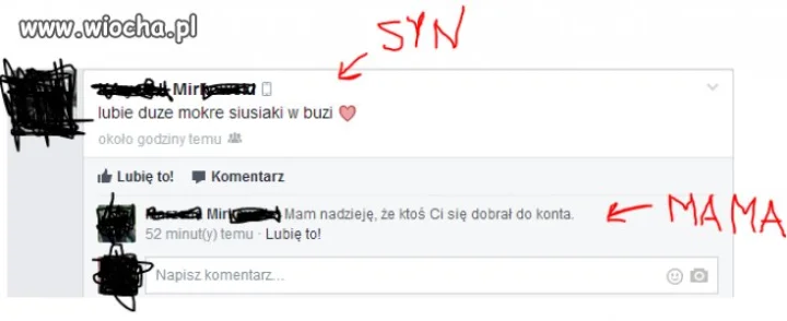 Synek i Mama...