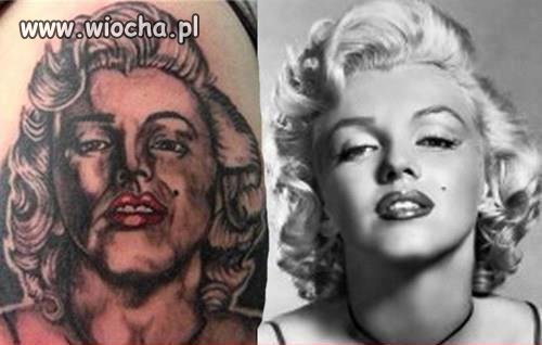 Wytatuował sobie Marilyn Monroe? 