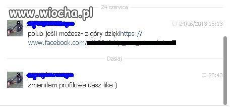 Sępienie lajk'ów