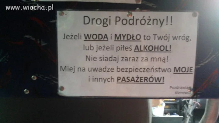 Kierowca busa...