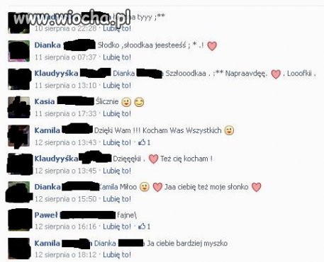 Ach te loffki pod zdjęciami na fb 
