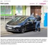 Okrutnie mroczne auto ekscentryka 