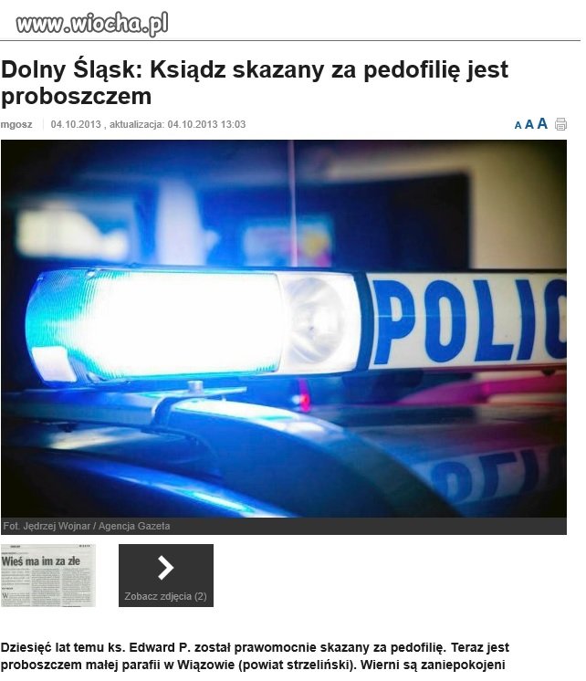 Skazany pedofil...nowym proboszczem!!!