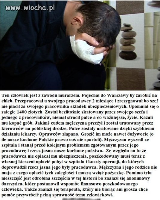 Tak właśnie jest w naszym kraju...