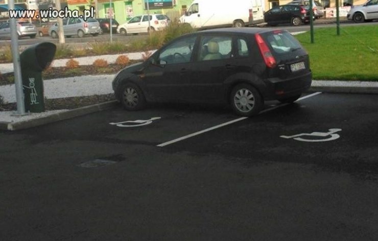 Mistrzunio parkowania...