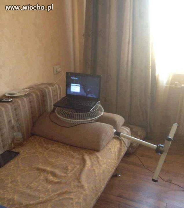 Chłodzenie laptopa