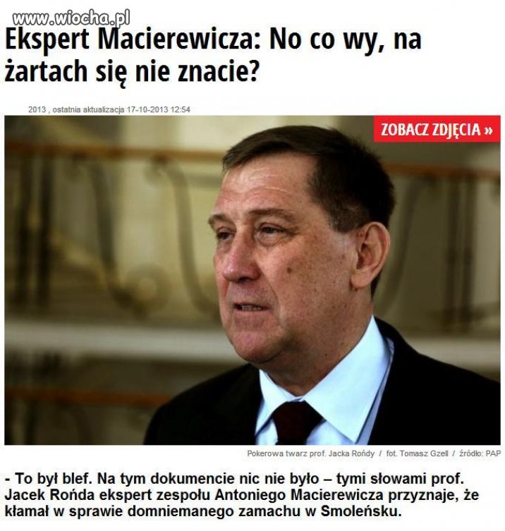 To jest temat do żartów?