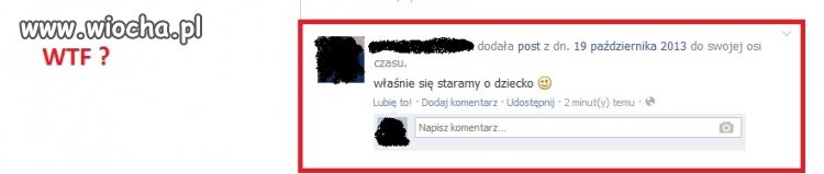 Tymczasem na facebooku...