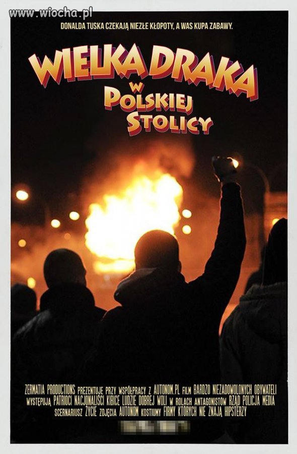 Wielka draka w polskiej stolicy