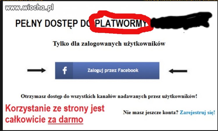 Oglądamy sport na "platwormie"