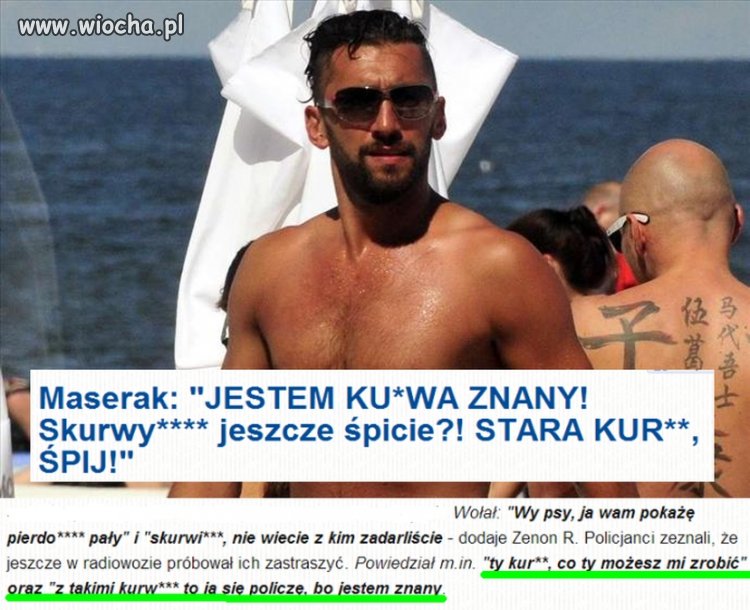 Kiedy "cham" udaje "pana"...