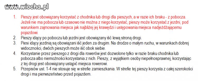 Kodeks drogowy art. 11 ust. 1