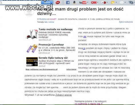 Plemniki na klamce w sklepie 