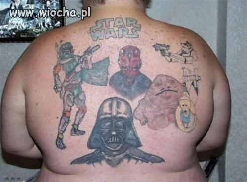 Zajebis*y tatuaż