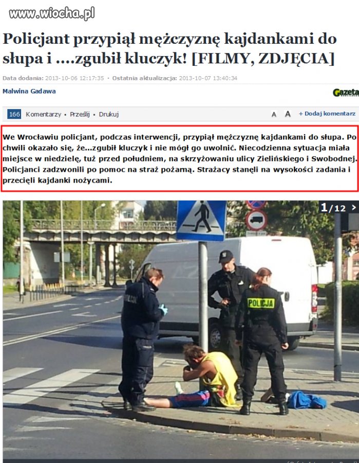 Znowu policja