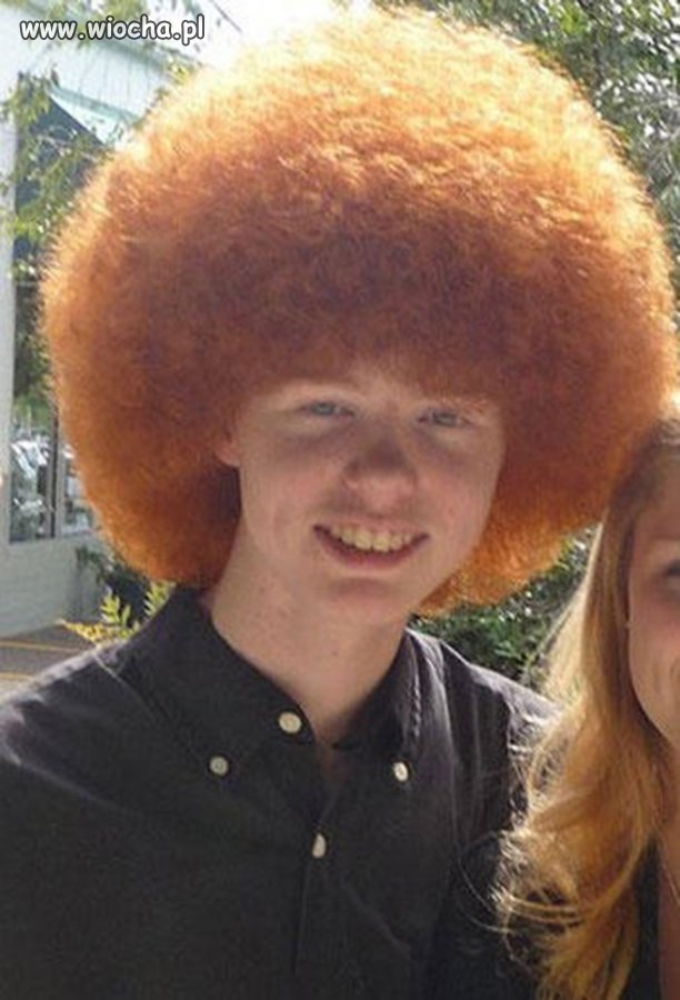 Zardzewiałe afro