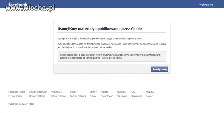 No i właśnie tak Zuckerberg ucisza ludzi