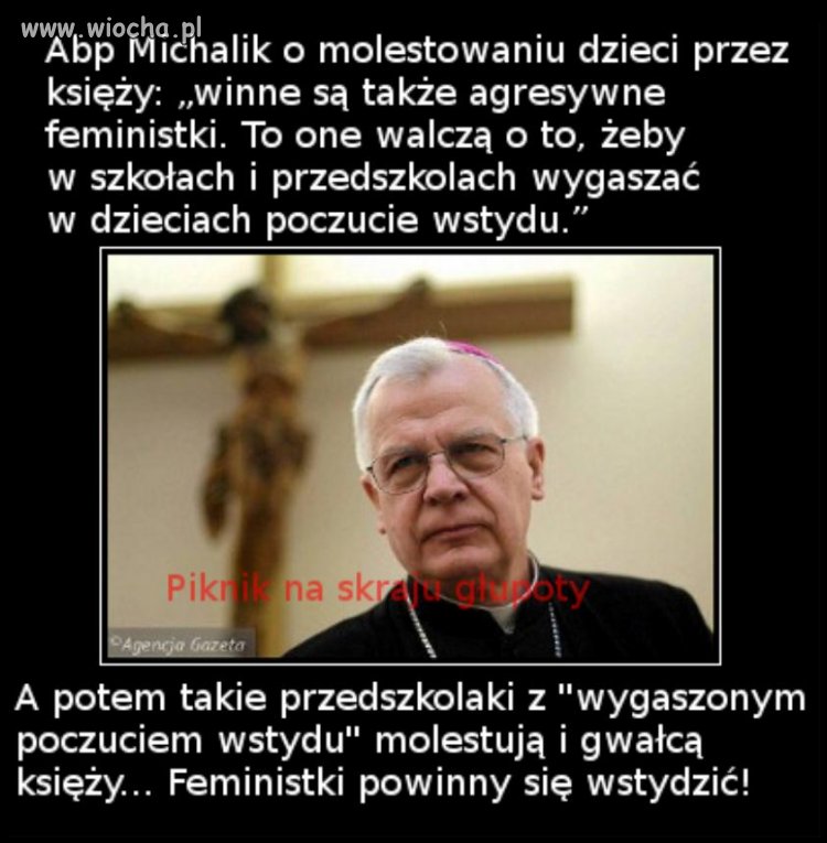 Na dzieci się nie dało to zgońmy na feministki 
