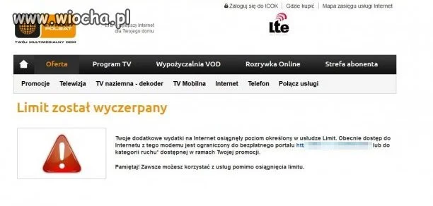 Internet  LTE z Polsatu